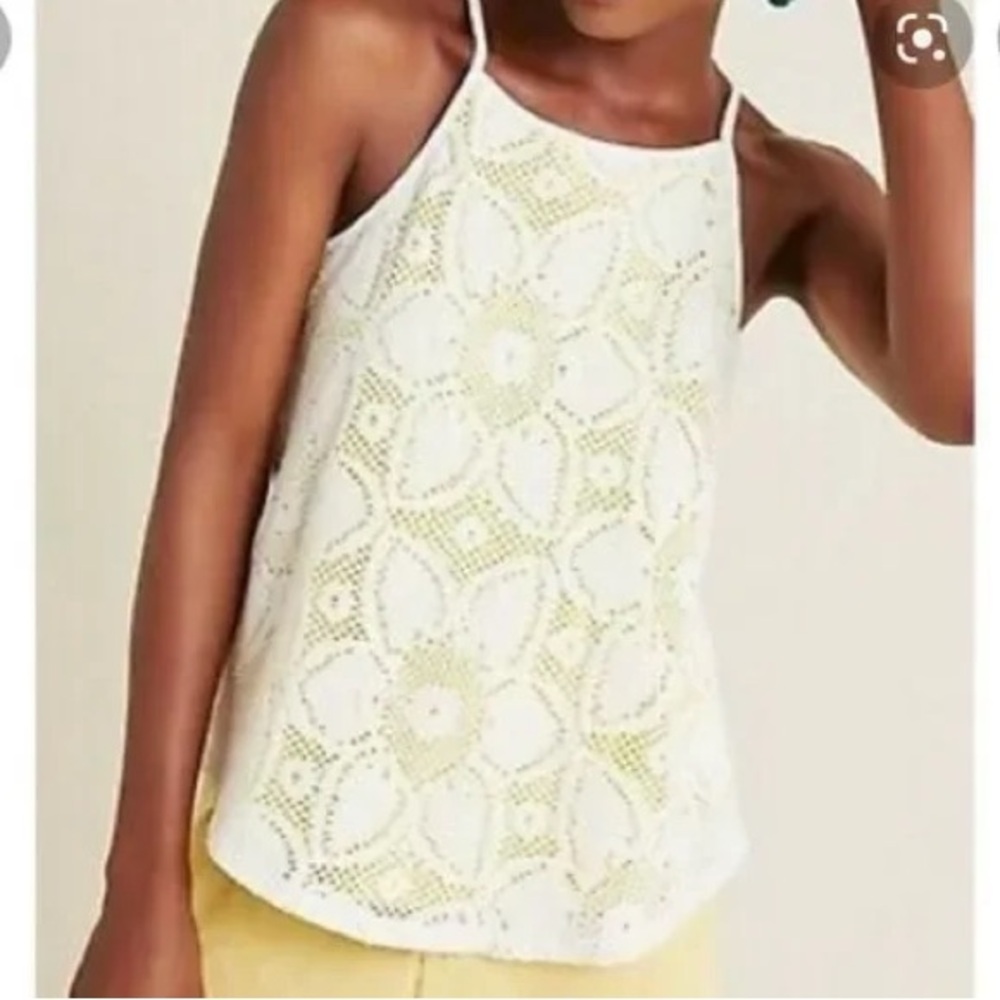 Elegant Cream Lace Top